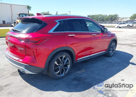 2021 Infiniti Qx50 Autograph z USA, uszkodzony, nr VIN 3PCAJ5DA5MF102600